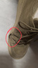 駱駝（CAMEL）男鞋秋冬季新款牛皮復古厚底增高時(shí)尚休閑百搭高幫板鞋男 G13W046055R 卡其(加絨） 42 曬單實(shí)拍圖