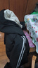 GLM棉服男冬季保暖加厚外套男連帽潮流防寒防風休閑棉衣男裝黑色4XL 曬單實拍圖