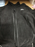 迪卡儂（DECATHLON）戶外透濕抓絨女加厚搖粒絨抓絨衣保暖外套沖鋒衣內(nèi)膽MH100 MH100全拉鏈- 黑色 L 曬單實拍圖