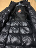 鴨鴨（YAYA）王一博黑標鵝系列鵝絨羽絨服男女冬季新款過(guò)膝長(cháng)款極寒加厚外套 黑色 （西伯利亞鵝絨） S /165【鵝絨充323克】 曬單實(shí)拍圖