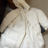 森馬（Semir）輕松羽絨|羽絨服女長(zhǎng)款三防2024冬寬松連帽外套簡(jiǎn)約109724113001 曬單實(shí)拍圖