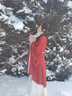 芭瑾圖紅色戰(zhàn)國(guó)袍女南北朝魏晉風(fēng)成人漢服古裝2024新款交領(lǐng)大袖圍裳破裙 全套里衣+外衫+圍裳+腰封+腰繩 L 曬單實(shí)拍圖