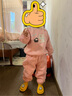 巴拉巴拉寶寶套裝秋冬男童兩件套女童休閑加絨運動裝洋氣時髦208424104203 曬單實拍圖