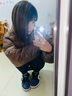 妙奕嘉棉服女2024新款短款羽絨棉服棉衣厚外套棉襖女士冬季面包服小個子 咖色肯豆短款棉服 M 【建議75-110斤】 曬單實拍圖