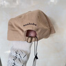 川玖田一帽子男尖貨高品質(zhì)可愛(ài)小狐貍刺繡棒球帽女春夏韓版鴨舌帽全棉軟頂 卡其色 曬單實(shí)拍圖