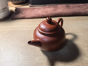 林李間潮州西塘鄉章氏朱泥手拉壺80/140/200cc水平壺紫砂壺工夫紅泥壺 80cc水平壺 曬單實(shí)拍圖