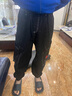 巴拉巴拉（BALABALA）男童褲子兒童牛仔褲秋裝大童長褲慢跑褲潮拜年服 牛仔水洗黑98201 175cm 曬單實(shí)拍圖