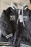 方糖姑娘初中生棉衣服外套新款秋冬裝2025高中學(xué)生夾棉加厚少女孩大童洋氣 20659BSQ黑色棉衣 M 曬單實(shí)拍圖