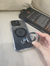 派凡【旋轉指環(huán)殼】適用蘋果iPhone16promax手機殼iPhone15帶支架透明硅膠磁吸充電全包超薄防摔保護套 黑色【旋轉指環(huán)支架/磁吸充電/全包防摔】 iPhone 16 Pro Max 曬單實拍圖