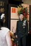 錦造新中式中山裝飛機(jī)扣訂婚新郎西服套裝禮服婚禮高級感國風(fēng)西裝外套 單件外套 L 曬單實(shí)拍圖