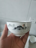 國玥骨瓷盤(pán)子家用碟子陶瓷飯盤(pán)中式沙拉盤(pán)單品自選高溫骨質(zhì)瓷釉中彩 江山如畫(huà)8英寸湯碗一個(gè) 曬單實(shí)拍圖
