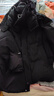 坦博爾羽絨服男短款時(shí)尚運(yùn)動(dòng)可脫卸帽面包羽絨服550335D 黑色 195  曬單實(shí)拍圖