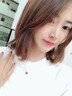 Mck 小紅心項鏈女925銀紅色愛心頸鏈鎖骨鏈女友七夕情人節(jié)禮物 【輕奢玫瑰禮盒】紅心項鏈-小版 曬單實拍圖