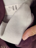 百圖betu女裝冬季新款衛(wèi)衣字母刺繡內(nèi)里磨毛連帽衛(wèi)衣女2410T55 梅子色 L 曬單實拍圖