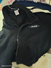 可口可樂(lè )（Coca-Cola）外套男秋冬款運動(dòng)休閑寬松開(kāi)衫衛衣夾克 黑色加絨 XL(150-170斤) 曬單實(shí)拍圖