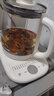 蘇泊爾（SUPOR）養(yǎng)生壺 1.5L大容量 煮茶器花茶壺 恒溫水壺燒水壺電熱水壺 辦公室保溫煮茶壺 SW-15YJ02B 曬單實拍圖