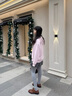 森馬（Semir）迪士尼米奇系列外套女連帽寬松2025春季新款刺繡夾克松弛顯瘦廓形 橡皮粉61216【俏皮粉】 M 160/84A 曬單實(shí)拍圖