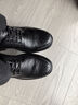 愛(ài)步（ECCO）正裝男鞋 商務(wù)皮鞋男雕花布洛克德比鞋 都市系列550214 黑色 41 曬單實(shí)拍圖