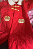 迪士尼（Disney）嬰兒連體衣過(guò)年喜慶衣服夾棉保暖新年嬰兒服秋冬新款拜年連體衣冬 醒獅報福 80碼建議75-85cm9-12月cm 曬單實(shí)拍圖