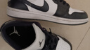 【95成新】耐克NIKE籃球鞋女子AJ1喬1JORDAN 1春夏運動(dòng)鞋DC0774-101白黑38.5   曬單實(shí)拍圖