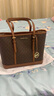 邁克.科爾斯（MICHAEL KORS） 女士單肩手提托特包情人節禮物 棕色35S0GTVT1V BROWN 默認1 曬單實(shí)拍圖