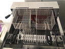 hotkitch立式電炸爐商用炸串大容量電炸鍋雙缸油炸鍋機器炸雞油鍋設備電腦版電炸爐連鎖雞排薯條炸鍋油條機 立式40升電炸爐【220v/6.8kw】 曬單實拍圖