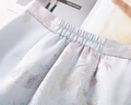 新中式國(guó)風(fēng)提花a字半身裙女夏季2025新款刺繡開(kāi)叉直筒中長(zhǎng)包臀裙 藍(lán)色 XL (29) 建議110-120斤 曬單實(shí)拍圖