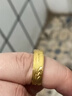 oein首飾戒指男女個(gè)性簡約鍍24K黃金色時(shí)尚越南沙金單身食指尾戒 【鳳尾款戒指9號(hào)】 曬單實(shí)拍圖