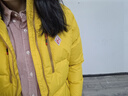 黑冰戶外男女款抗寒防風(fēng)保暖連帽800+蓬鵝絨羽絨服FAF8528/F8614MJ 女款-黃色 M 曬單實(shí)拍圖