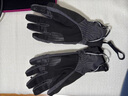 迪卡儂手套秋冬季男女跑步健身騎行保暖運動(dòng)全指五指（新老款隨機發(fā)貨） 黑色 M 曬單實(shí)拍圖
