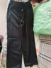 班尼路（Baleno）時(shí)尚拼接直筒褲女2025年秋冬季新款高腰藏肉加絨保暖百搭休閑褲 曬單實(shí)拍圖