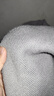 真維斯男士毛衣秋冬季加絨加厚款半高領(lǐng)打底針織衫青少年學(xué)生潮流上衣服 10909/8310藍灰   加絨 XL 曬單實(shí)拍圖