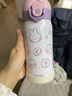 膳魔師（THERMOS）316L不銹鋼保溫杯男女士兒童學(xué)生高顏值水杯教師節(jié)禮物TCMO 卡皮巴拉送玩偶掛件 350ml 曬單實拍圖