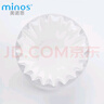 美諾思minos 蛋糕咖啡濾紙手沖滴漏咖啡過(guò)濾紙手沖咖啡蛋糕濾紙155/185 白色（155/1-2人份) 曬單實(shí)拍圖