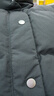 李寧反伍BADFIVE丨防潑水短羽絨服男春季新款寬松羽絨外套AYMU075 曬單實(shí)拍圖