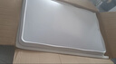 華藝照明客廳吸頂燈現(xiàn)代簡約法式奶油風(fēng)高亮全光譜led照明燈全屋燈具套餐 奶白長方110*70*10CM | M家148W 【RG0】雙層花邊 曬單實拍圖