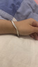 順慶銀樓足銀9999 莫比烏斯小貓鐲 甜美可愛(ài)送自己送女友送自己節日禮物 莫比烏斯小貓鐲約21克 曬單實(shí)拍圖