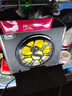 雅奇仕（yacuse） 車(chē)載藍牙低音炮音響 汽車(chē)音箱12V/24v/220v大功率內置功放地攤 黑色梯形插電版 10英寸低音喇叭版 曬單實(shí)拍圖