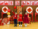巴拉巴拉童裝女童短裙套裝2024秋冬兒童小香風兩件套撞色208424104001 曬單實拍圖