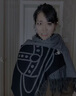 鄂爾草原鄂爾多市產(chǎn)經(jīng)典百搭2024新款太后圍巾土星披肩兩用雙面長款保暖 西太后--黑灰色 曬單實(shí)拍圖