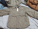 馬克華菲羽絨服男秋冬季翻領(lǐng)薄款鴨絨夾克休閑保暖上衣外套 深杏 54/XL  曬單實(shí)拍圖