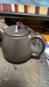 萬壺園 宜興紫砂壺泡茶壺高石瓢茶壺手工功夫茶具李靜作品原礦黑金剛泥大容量喝茶壺泡茶器 李靜 高石瓢 黑金剛泥360cc 曬單實(shí)拍圖