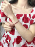 芯奢蛇年本命年手繩女紅繩手鏈男士去莓運腳繩女款紅色生日禮物送女友 手繩 曬單實拍圖