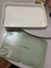 陶瓷茶盤日式青璃釉青瓷蓄水儲水式茶具瀝水茶臺送禮 長方形丹青茶盤 曬單實拍圖