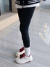 RXXBFB厚底小白鞋子女2025年新款百搭舒適增高輕便運(yùn)動板鞋休閑面包鞋 酒紅色 37 曬單實(shí)拍圖