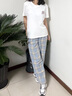 WYBT商場(chǎng)同款純棉短袖t恤男女同款寬松體恤2025新品夏季潮牌半袖上衣 白色 XL (135-155斤) 曬單實(shí)拍圖