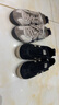 Onitsuka Tiger鬼塚虎MEXICO 66? SLIP-ON男女夏季加絨一腳蹬休閑鞋 黑色 38 曬單實(shí)拍圖