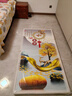 鈴?fù)?025新款入戶正對(duì)門玄關(guān)裝飾畫走廊過道壁畫背景墻掛畫豎版晶瓷畫 [家和富貴]1 90*180金框高清晶瓷 曬單實(shí)拍圖