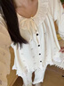 夢(mèng)米諾蕾絲花邊睡衣女純棉春秋季長(cháng)袖長(cháng)褲家居服甜美公主風(fēng)套裝可外穿 JD69003【純棉】 M 碼/身高155-161 體重80-105 曬單實(shí)拍圖