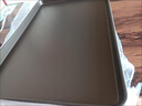 鳳倪不粘烤盤烤箱用長方形60*40商用面包盤蛋糕烘焙模具托盤 鍍鋁會(huì)沾烤盤淺盤 3.2斤款 曬單實(shí)拍圖